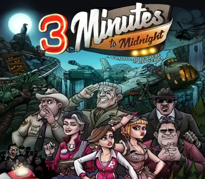 3 Minutes to Midnight - A Comedy Graphic Adventure PC Steam Account — лицензионный ключ