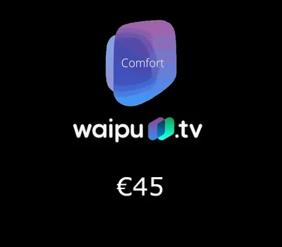 Waipu.tv Comfort €45 Gift Card DE — лицензионный ключ