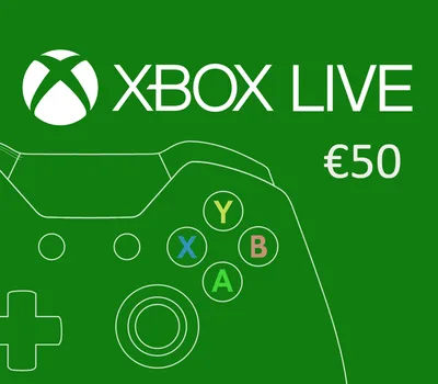 XBOX Live €50 Prepaid Card IE — лицензионный ключ