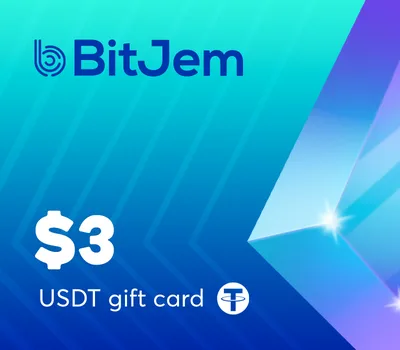 BitJem Crypto Gift Card (USDT) $3 — лицензионный ключ