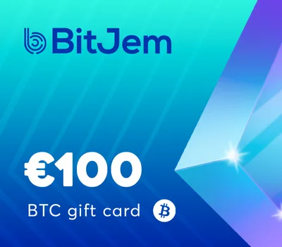BitJem Crypto Gift Card (BTC) €100 — лицензионный ключ