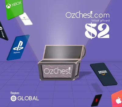 Ozchest $2 Gift Card — лицензионный ключ