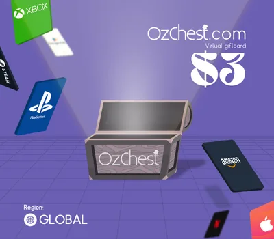 Ozchest $3 Gift Card — лицензионный ключ