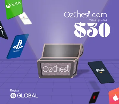 Ozchest $30 Gift Card — лицензионный ключ
