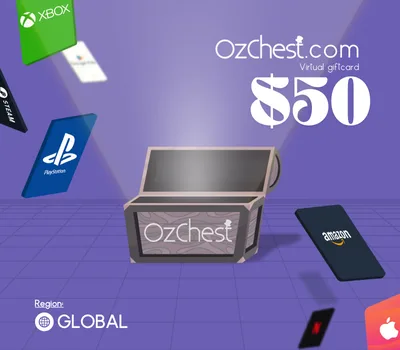 Ozchest $50 Gift Card — лицензионный ключ