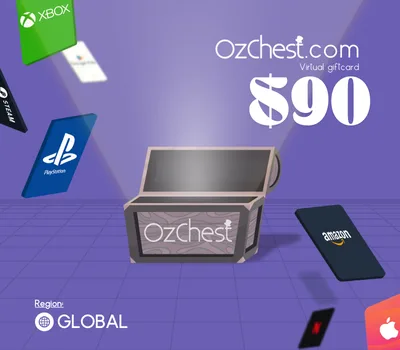 Ozchest $90 Gift Card — лицензионный ключ