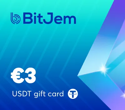 BitJem Crypto Gift Card (USDT) €3 — лицензионный ключ