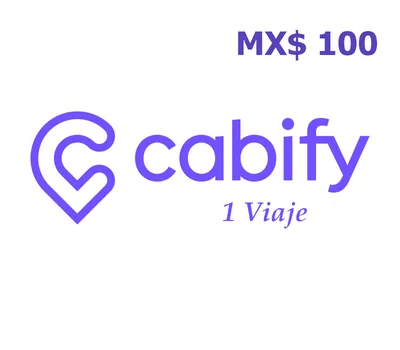 Cabify 1 Viaje MX$100 Gift Card MX — лицензионный ключ