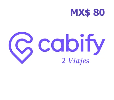 Cabify 2 Viajes MX$80 Gift Card MX — лицензионный ключ