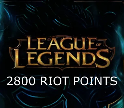 League of Legends 2800 RP Prepaid Card US — лицензионный ключ