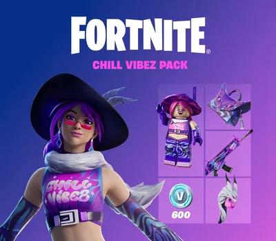 Fortnite - Chill Vibez Pack + 600 V-Bucks AR XBOX One / Xbox Series CD Key — лицензионный ключ