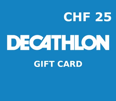 Decathlon 25 CHF Gift Card CH — лицензионный ключ