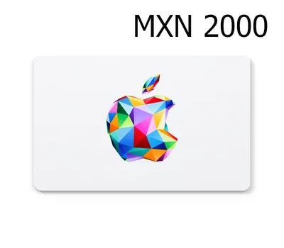Apple Mex$2000 Gift Card MX — лицензионный ключ