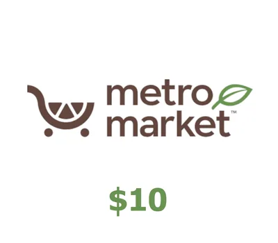 Metro Market $10 Gift Card US — лицензионный ключ