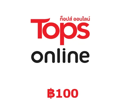 Tops Online ฿100 Gift Card TH — лицензионный ключ