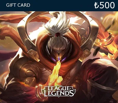 League of Legends ₺500 Prepaid RP Card TR — лицензионный ключ