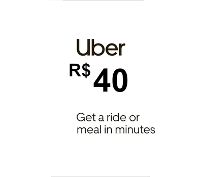 Uber R$40 BR Gift Card — лицензионный ключ