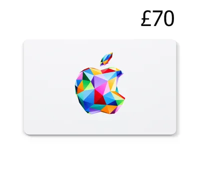 Apple £70 Gift Card UK — лицензионный ключ