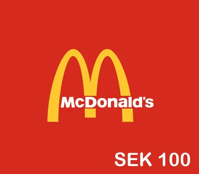 Mcdonalds SEK 100 Gift Card SE — лицензионный ключ