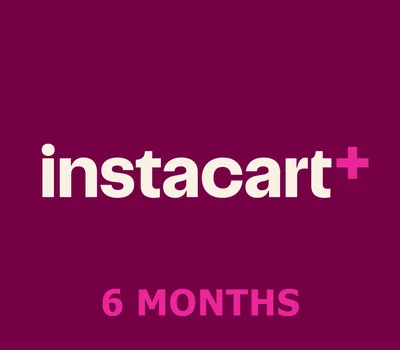 Instacart+ 6 Months Subscription Gift Card CA — лицензионный ключ