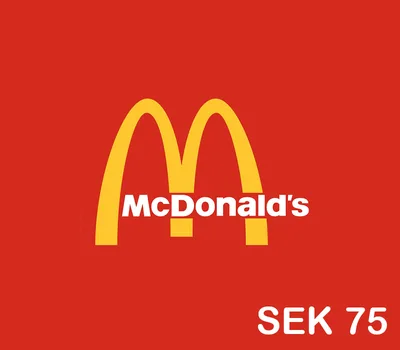 Mcdonalds SEK 750 Gift Card SE — лицензионный ключ