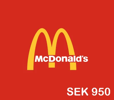 Mcdonalds SEK 950 Gift Card SE — лицензионный ключ