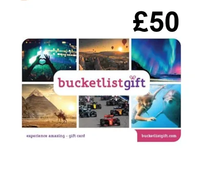 BucketlistGift £50 Gift Card UK — лицензионный ключ