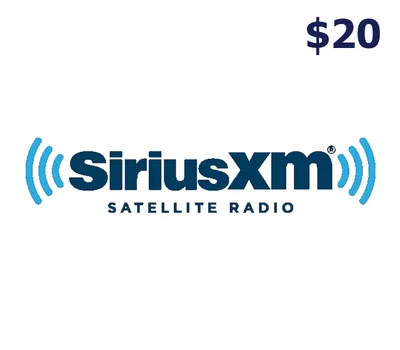 SiriusXM $20 Gift Card US — лицензионный ключ
