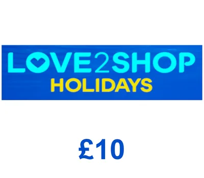 Love2Shop Holidays £10 Gift Card UK — лицензионный ключ