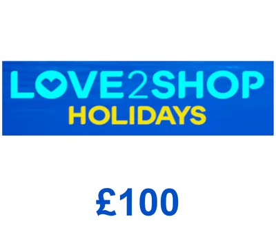 Love2Shop Holidays £100 Gift Card UK — лицензионный ключ