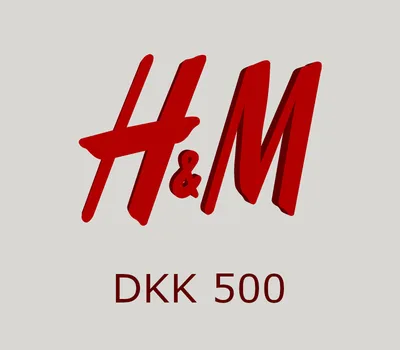 H&M 500 DKK Gift Card DK — лицензионный ключ