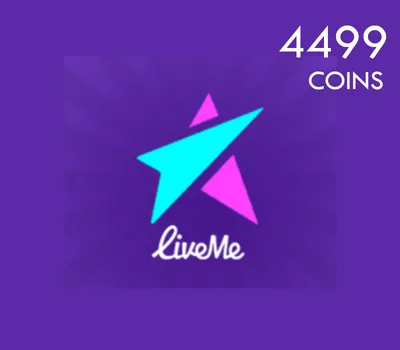 Liveme 4499 Coins Gift Card — лицензионный ключ
