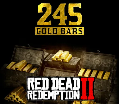 Red Dead Redemption 2 Online - 245 Gold Bars EU XBOX One CD Key — лицензионный ключ