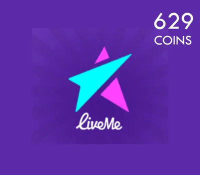 Liveme 629 Coins Gift Card — лицензионный ключ