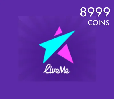 Liveme 8999 Coins Gift Card — лицензионный ключ