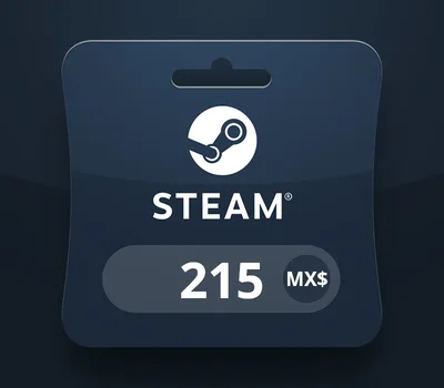Steam Wallet MXN 215 Gift Card MX — лицензионный ключ