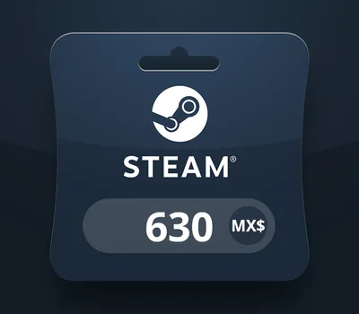 Steam Wallet MXN 630 Gift Card MX — лицензионный ключ