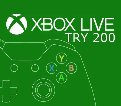 XBOX Live 200 TRY Prepaid Card TR — лицензионный ключ