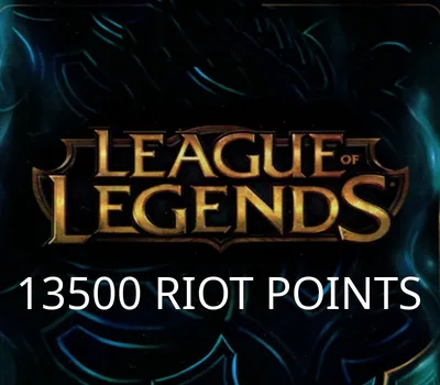 League of Legends 13500 RP Prepaid Card EU — лицензионный ключ