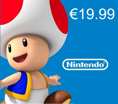 Nintendo eShop Prepaid Card €19.99 ES Key — лицензионный ключ
