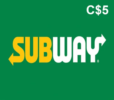 Subway C$5 Gift Card CA — лицензионный ключ