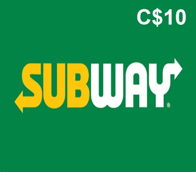 Subway C$10 Gift Card CA — лицензионный ключ