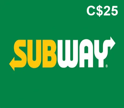 Subway C$25 Gift Card CA — лицензионный ключ