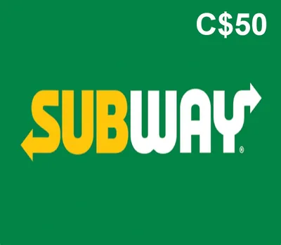 Subway C$50 Gift Card CA — лицензионный ключ