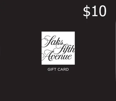 Saks Fifth Avenue $10 Gift Card US — лицензионный ключ