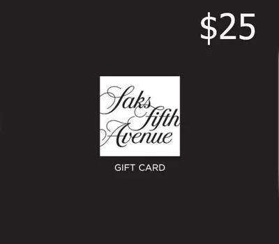 Saks Fifth Avenue $25 Gift Card US — лицензионный ключ