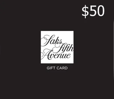 Saks Fifth Avenue $50 Gift Card US — лицензионный ключ