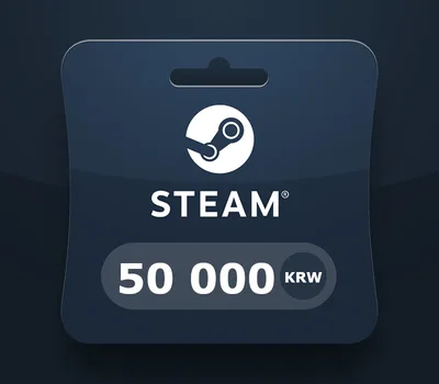 Steam Wallet Card 50000 KRW KR Activation Code — лицензионный ключ