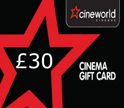Cineworld Cinema £30 Gift Card UK — лицензионный ключ