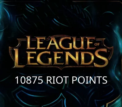 League of Legends 10875 RP Prepaid Card TR — лицензионный ключ
